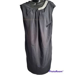 3.1 Phillip Lim black jeweled dress size